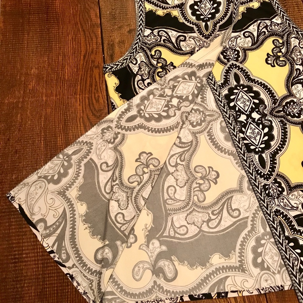 Inc Size Medium Split Open Back Tunic Tank - image 4